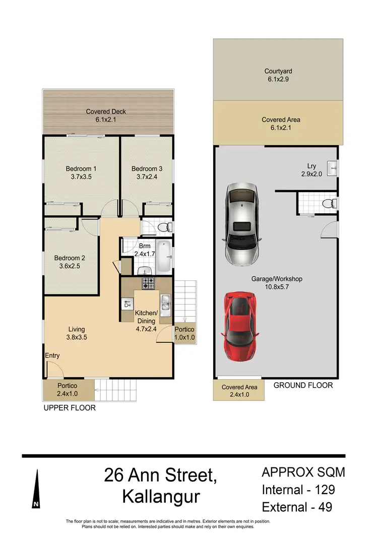 Floorplan of Homely house listing, 26 Ann Street, Kallangur QLD 4503