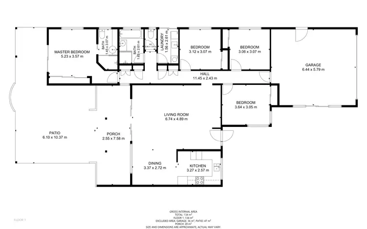 Floorplan of Homely house listing, 3 Heritage Close, Kirwan QLD 4817