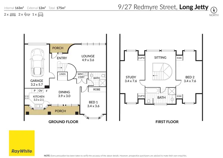 Floorplan of Homely townhouse listing, 9/27 Redmyre Street, Long Jetty NSW 2261