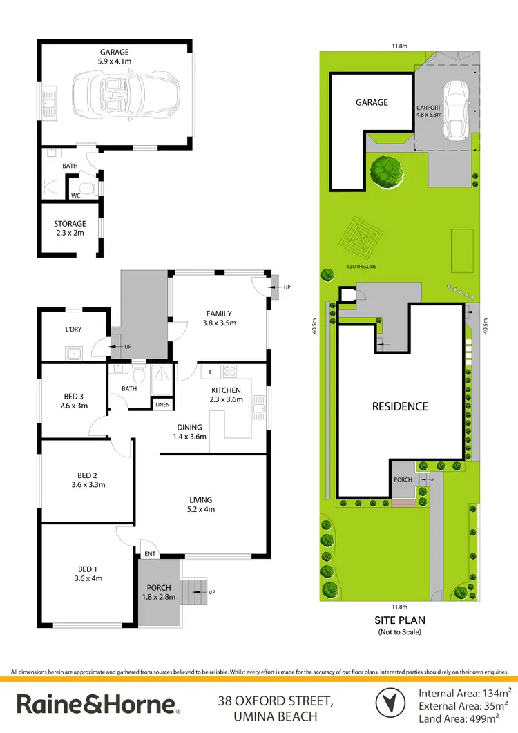 Floorplan of Homely house listing, 38 Oxford Street, Umina Beach NSW 2257