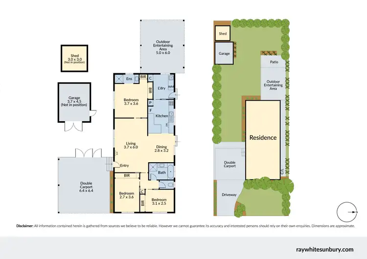 Floorplan of Homely house listing, 2 Gordon Street, Sunbury VIC 3429