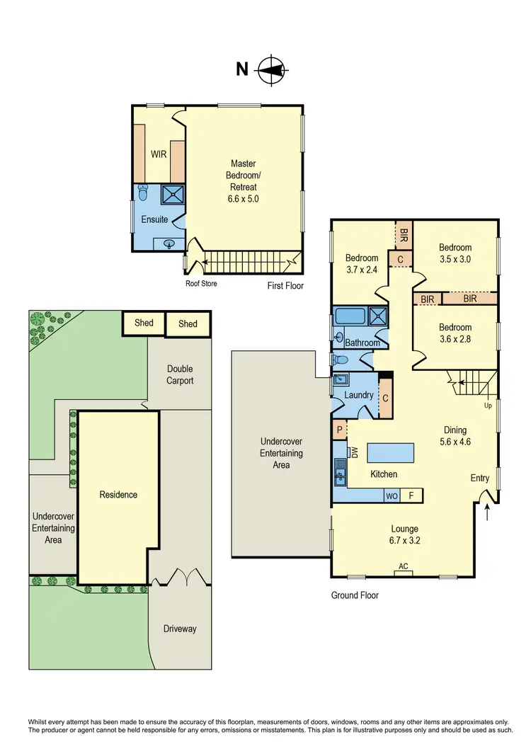 Floorplan of Homely house listing, 10 Ball Road, Heatherton VIC 3202