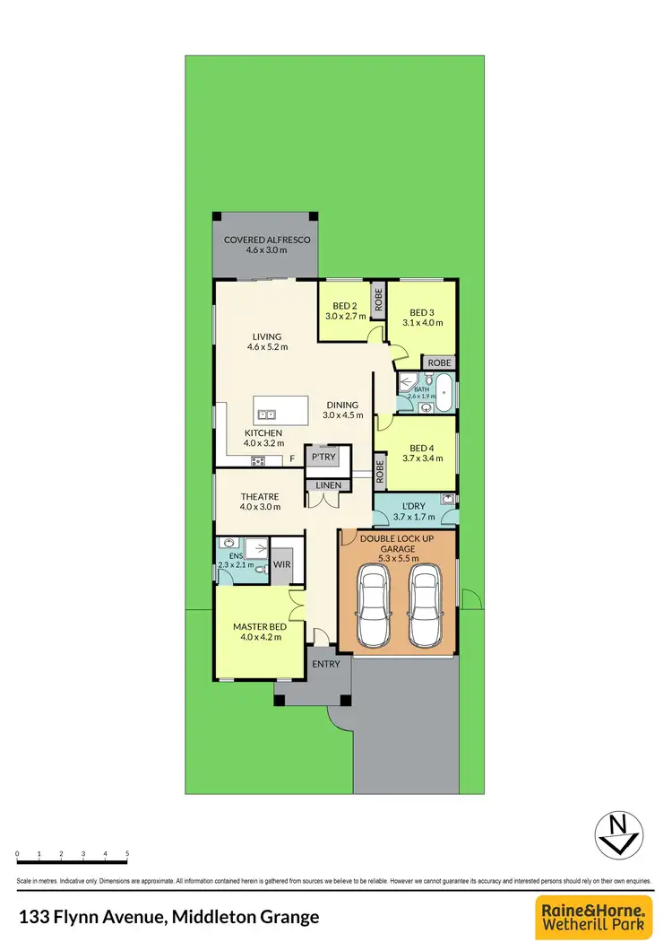Floorplan of Homely house listing, 133 Flynn Avenue, Middleton Grange NSW 2171