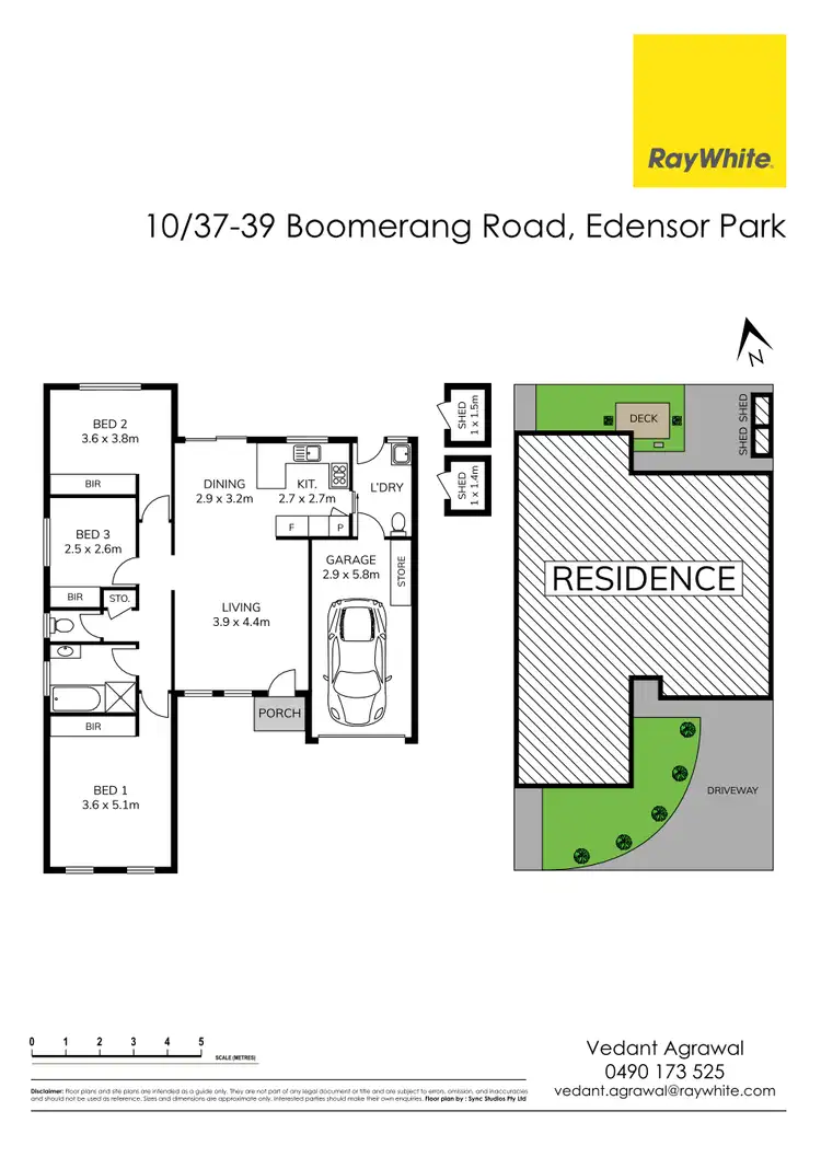 Floorplan of Homely villa listing, 10/37-39 Boomerang Road, Edensor Park NSW 2176