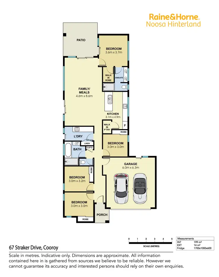 Floorplan of Homely house listing, 67 Straker Drive, Cooroy QLD 4563