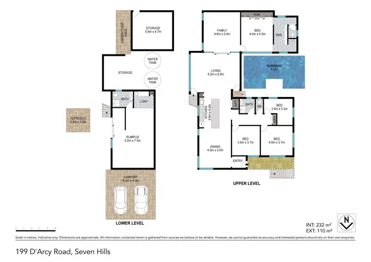 Floorplan of Homely house listing, 199 D'Arcy Road, Seven Hills QLD 4170