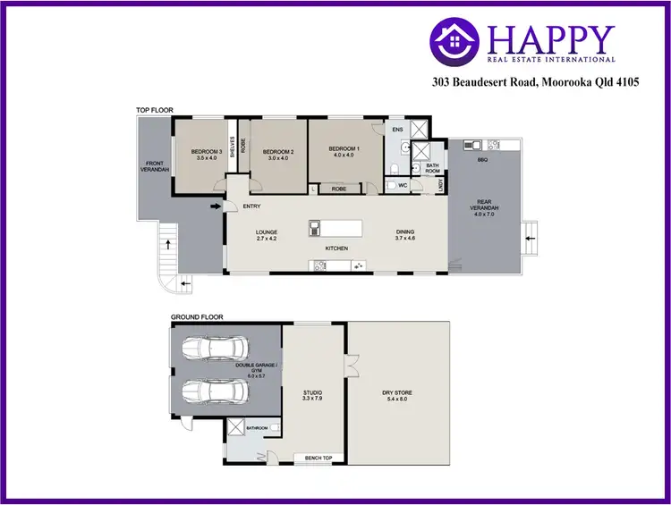 Floorplan of Homely house listing, 303 Beaudesert Road, Moorooka QLD 4105