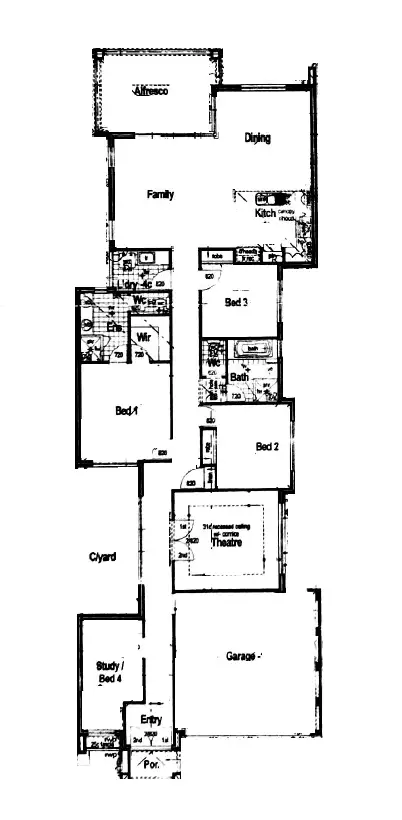 Floorplan of Homely house listing, 5 Isla Place, Piara Waters WA 6112