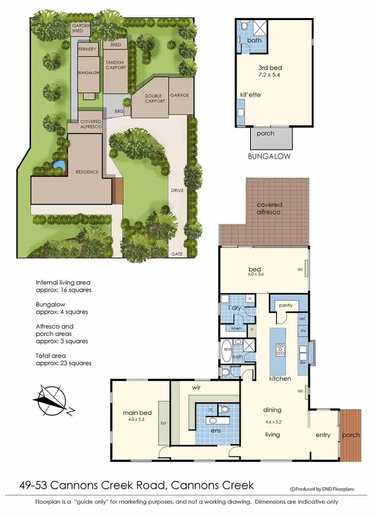 Floorplan of Homely house listing, 49-53 Cannons Creek Road, Cannons Creek VIC 3977