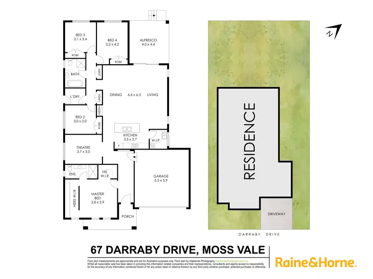 Floorplan of Homely house listing, 67 Darraby Drive, Moss Vale NSW 2577