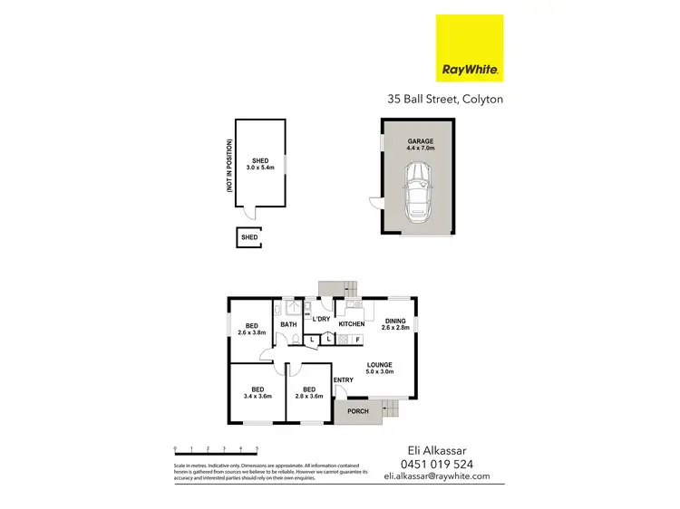 Floorplan of Homely house listing, 35 Ball Street, Colyton NSW 2760