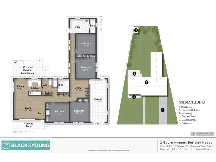Floorplan of Homely house listing, 3 Guyra Avenue, Burleigh Heads QLD 4220