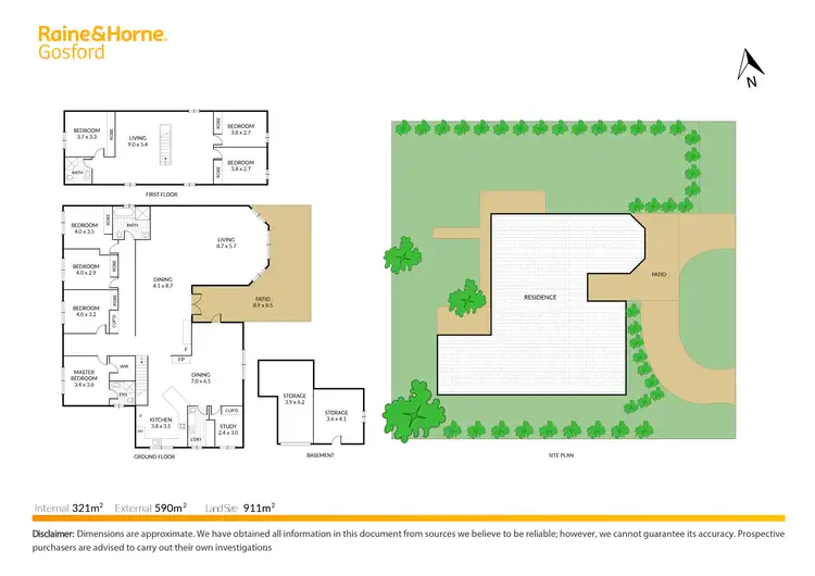 Floorplan of Homely house listing, 21 Joyce Avenue, Wyoming NSW 2250