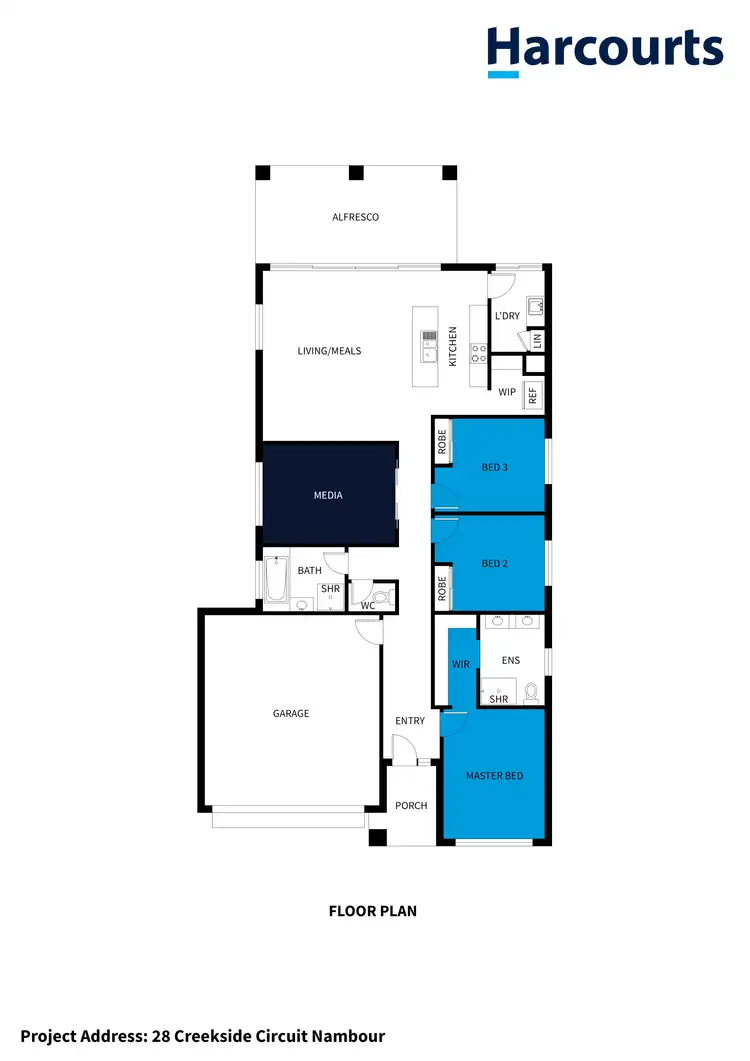 Floorplan of Homely house listing, 28 Creekside Circuit, Nambour QLD 4560