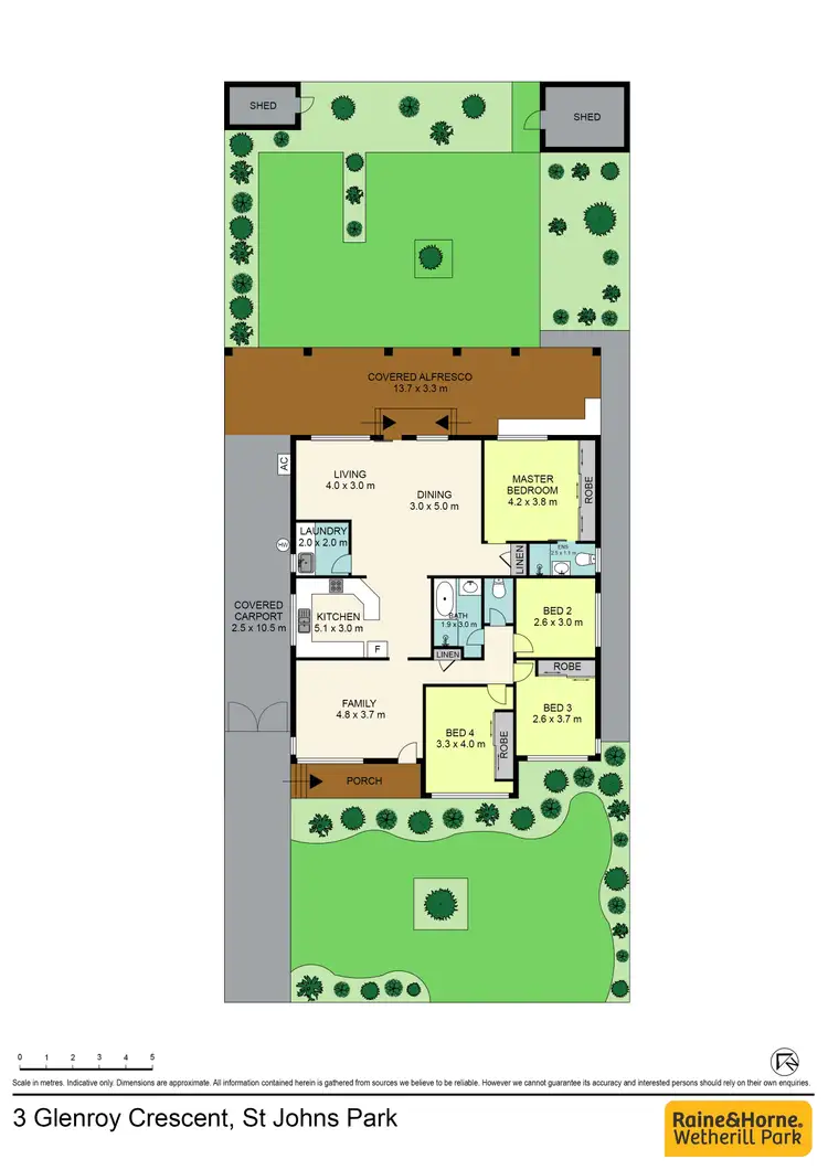Floorplan of Homely house listing, 1 Glenroy Crescent, St Johns Park NSW 2176