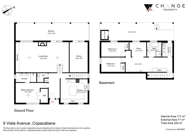 Floorplan of Homely house listing, 6 Vista Avenue, Copacabana NSW 2251