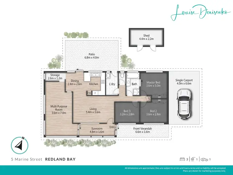 Floorplan of Homely house listing, 5 Marine Street, Redland Bay QLD 4165