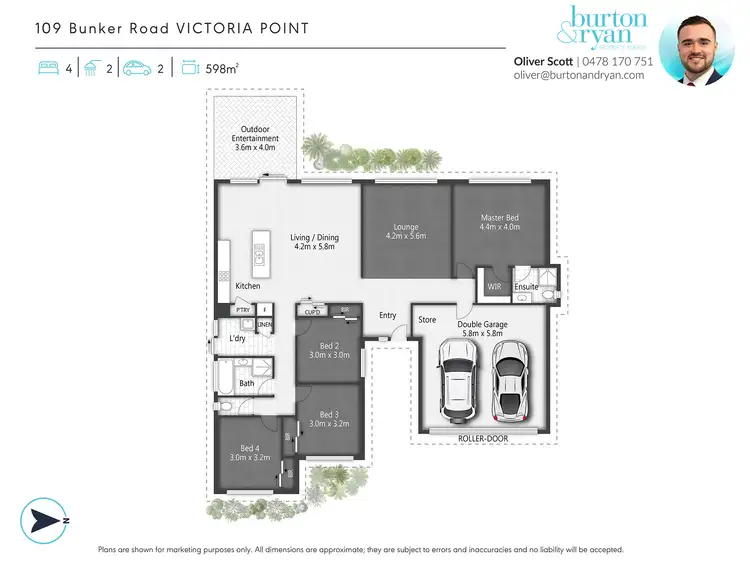 Floorplan of Homely house listing, 109 Bunker Road, Victoria Point QLD 4165