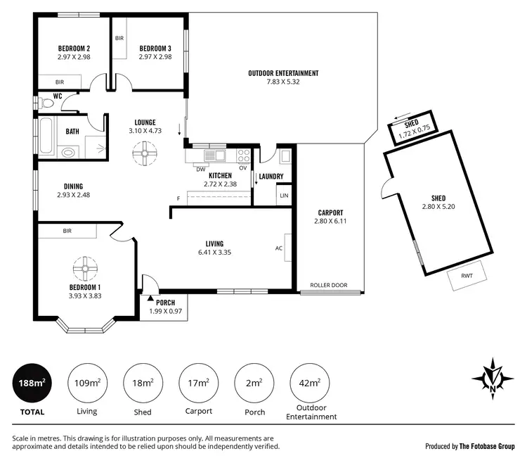 Floorplan of Homely house listing, 55 Muscatel Circuit, Old Reynella SA 5161
