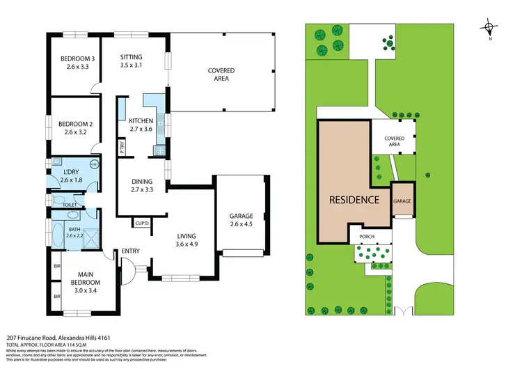 Floorplan of Homely house listing, 207 Finucane Road, Alexandra Hills QLD 4161