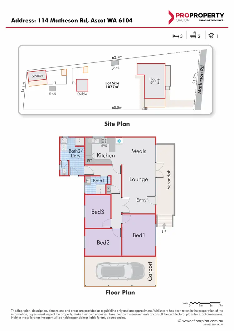 Floorplan of Homely house listing, 114 Matheson Road, Ascot WA 6104