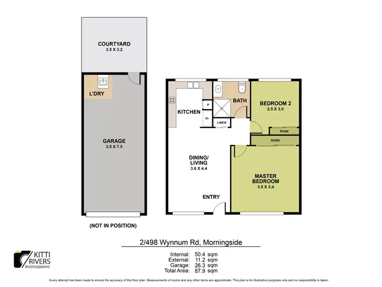 Floorplan of Homely apartment listing, 2/498 Wynnum Road, Morningside QLD 4170