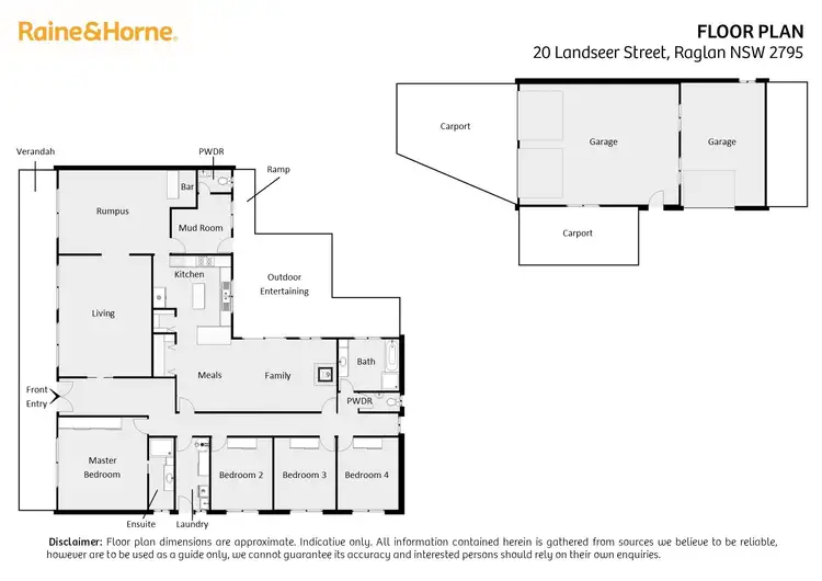 Floorplan of Homely house listing, 20 Landseer Street, Raglan NSW 2795