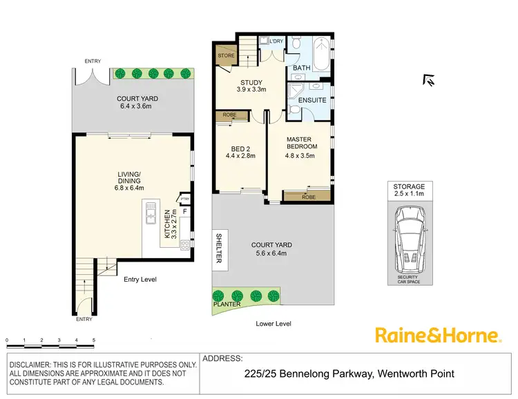 Floorplan of Homely apartment listing, 225/25 Bennelong Parkway, Wentworth Point NSW 2127