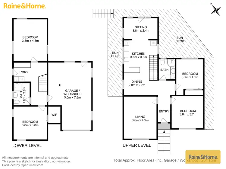 Floorplan of Homely house listing, 4 Hilltop Place, Dodges Ferry TAS 7173