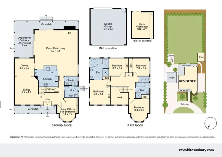 Floorplan of Homely house listing, 5 Jacksons Creek Way, Gisborne VIC 3437