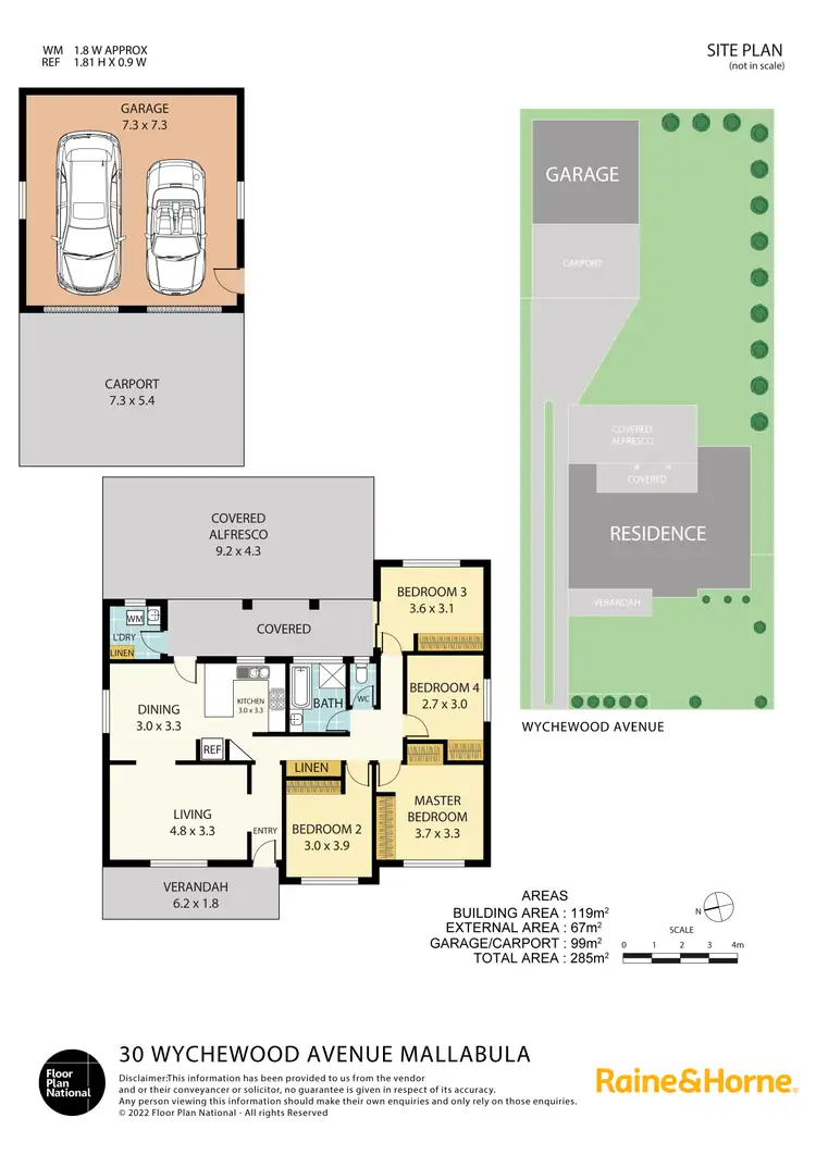 Floorplan of Homely house listing, 30 Wychewood Avenue, Mallabula NSW 2319