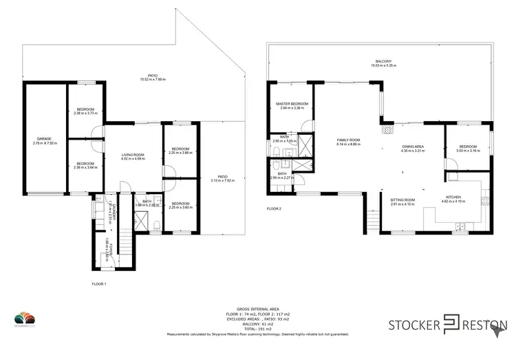 Floorplan of Homely house listing, 3 Ella Gladstone Drive, Eagle Bay WA 6281