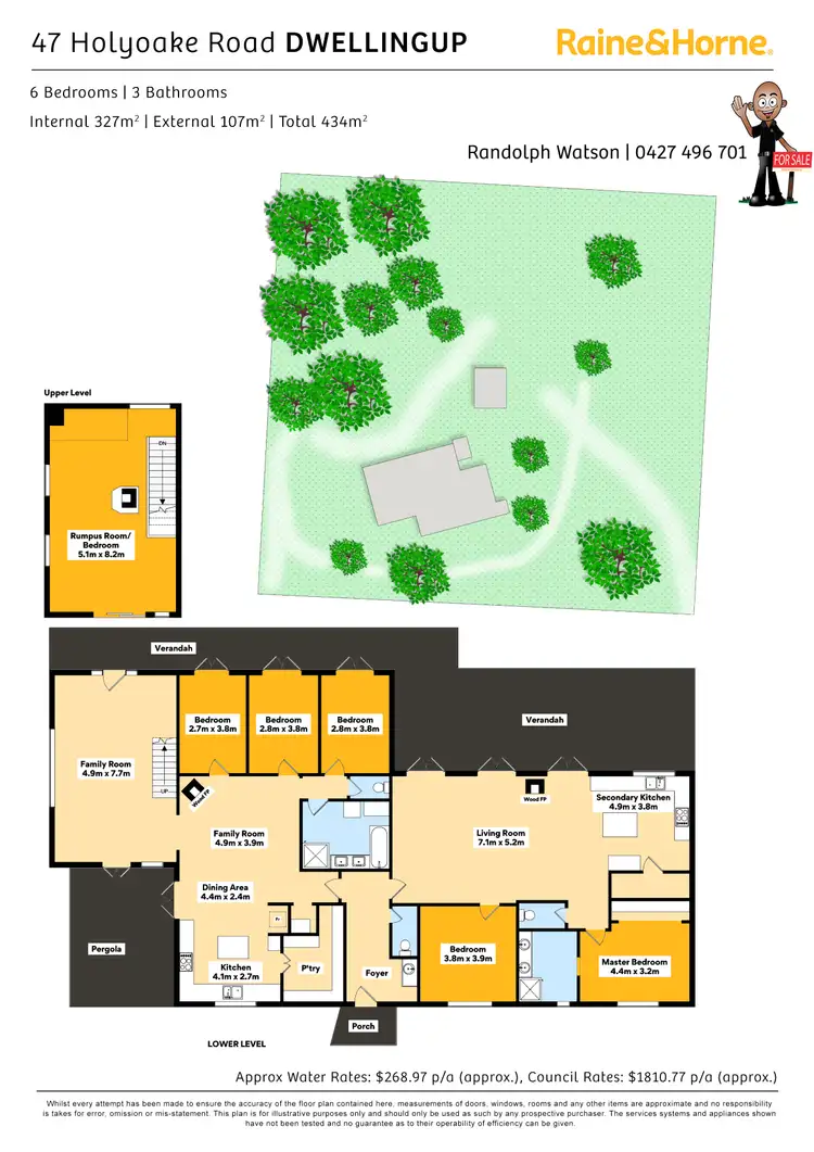 Floorplan of Homely rural property listing, 47 Holyoake Road, Dwellingup WA 6213