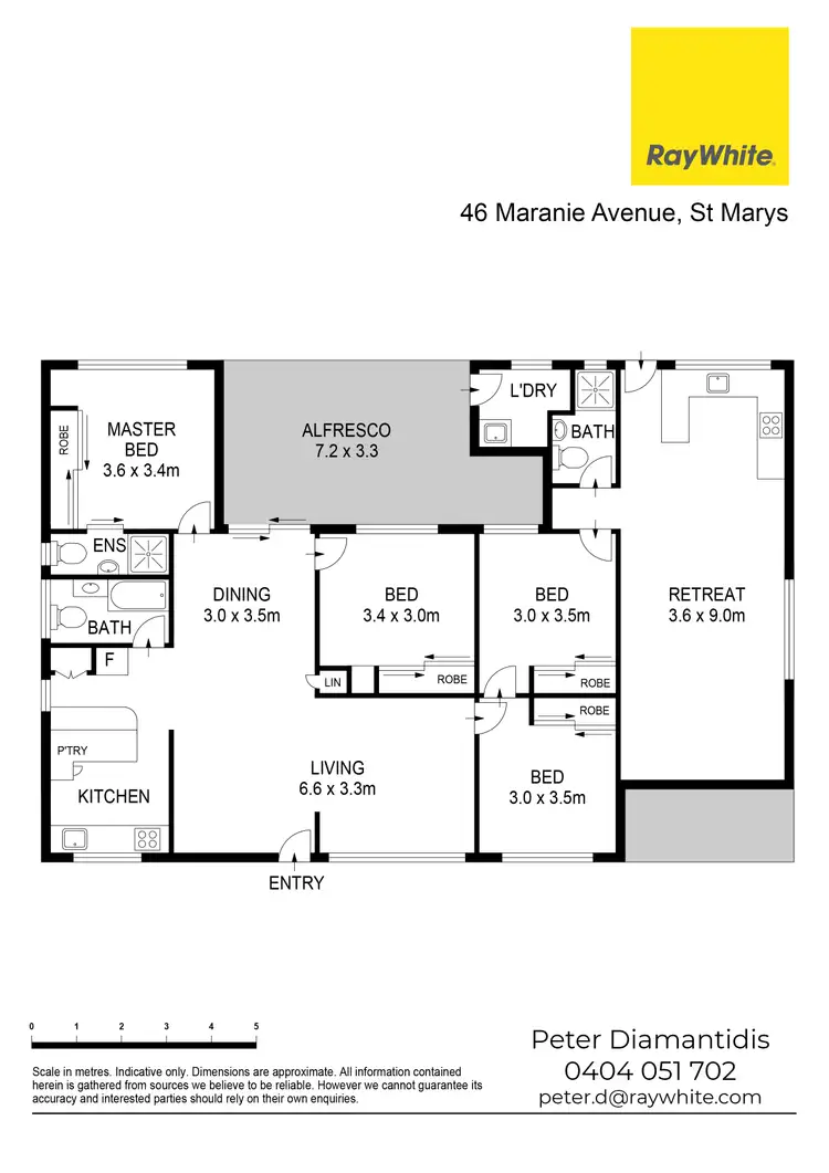 Floorplan of Homely house listing, 46 Maranie Avenue, St Marys NSW 2760