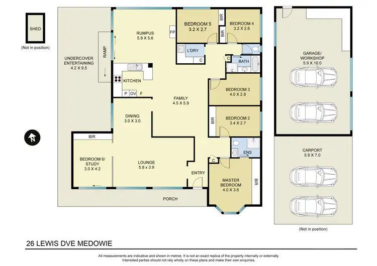 Floorplan of Homely house listing, 26 Lewis Drive, Medowie NSW 2318