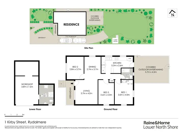 Floorplan of Homely house listing, 1 Kirby Street, Rydalmere NSW 2116
