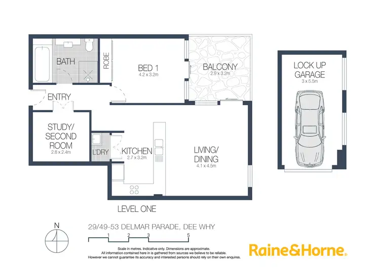 Floorplan of Homely apartment listing, 29/49-53 Delmar Parade, Dee Why NSW 2099