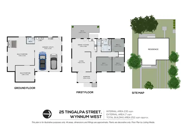 Floorplan of Homely house listing, 25 Tingalpa Street, Wynnum West QLD 4178