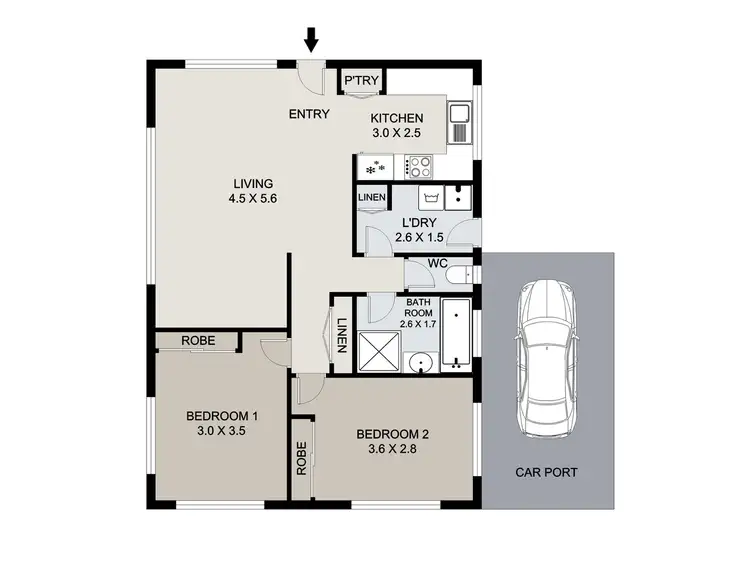Floorplan of Homely house listing, 20 Chapman Drive, Clinton QLD 4680
