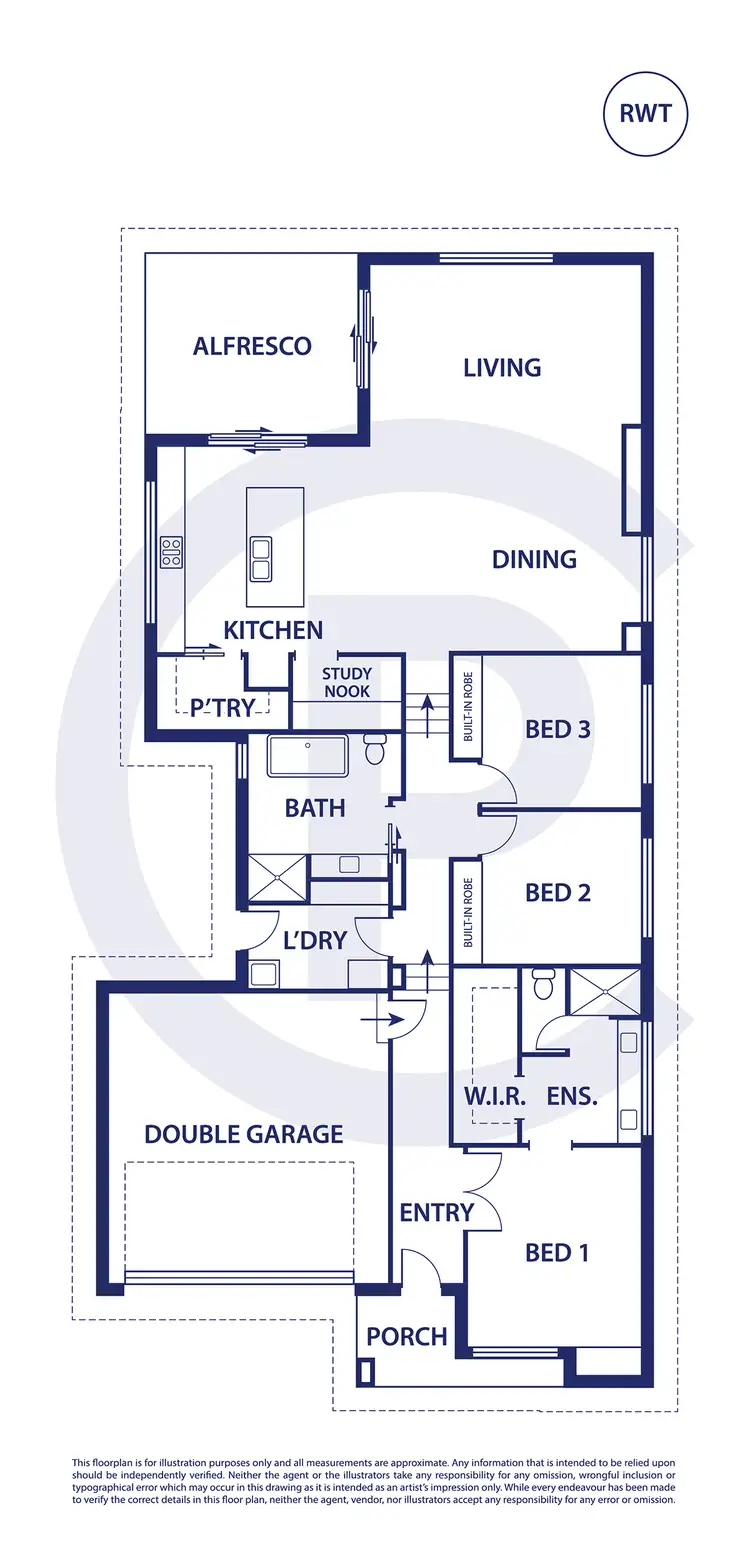 Floorplan of Homely house listing, 17 Mattner Road, Mount Barker SA 5251