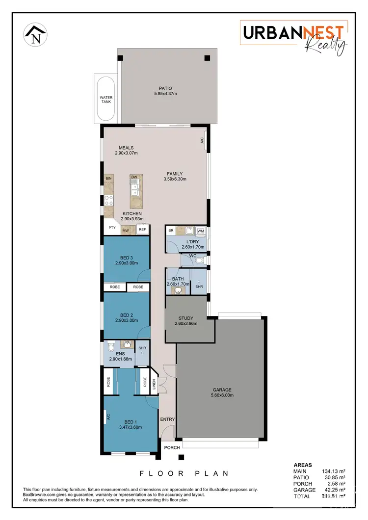 Floorplan of Homely house listing, 4 Tannlark Street, Aspley QLD 4034