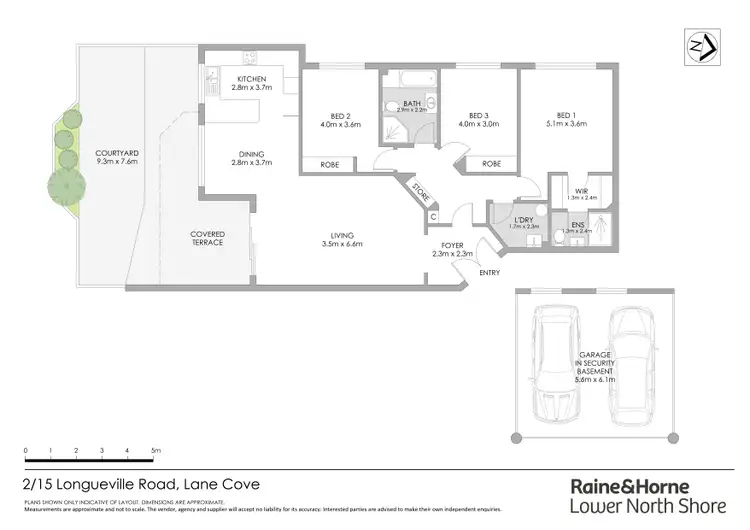 Floorplan of Homely apartment listing, 2/15 Longueville Road, Lane Cove NSW 2066