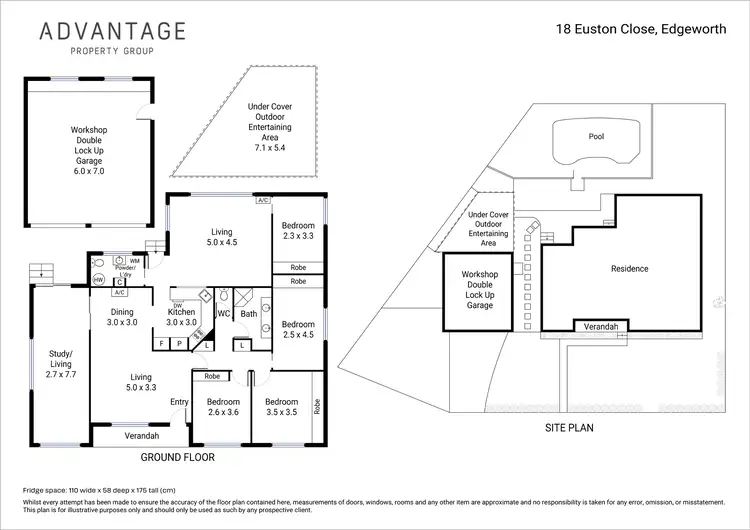 Floorplan of Homely house listing, 18 Euston Close, Edgeworth NSW 2285