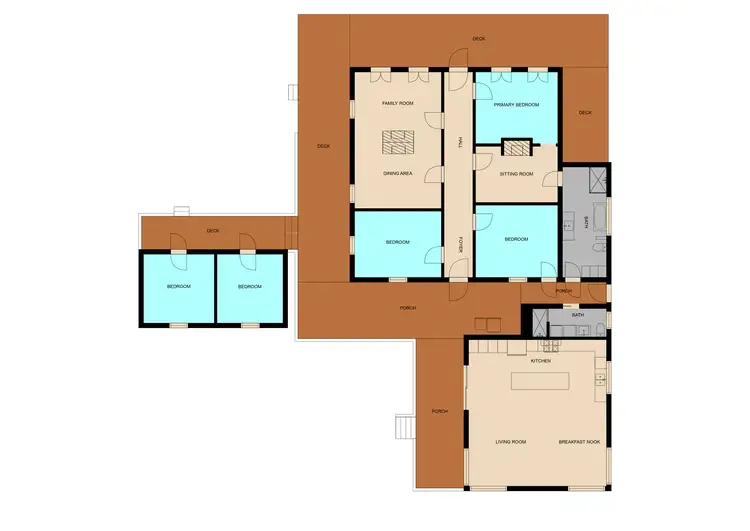 Floorplan of Homely rural property listing, "Murrungundy" 412L Golden Highway, Elong Elong NSW 2831