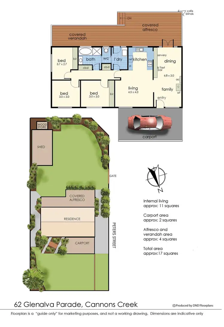 Floorplan of Homely house listing, 62 Glenalva Parade, Cannons Creek VIC 3977