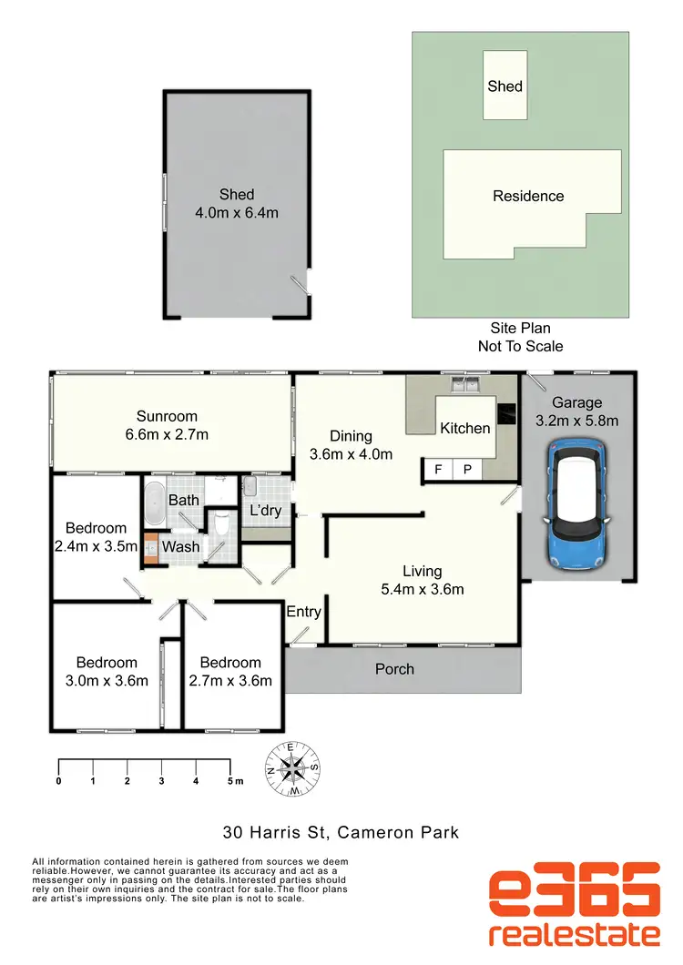 Floorplan of Homely house listing, 30 Harris Street, Cameron Park NSW 2285