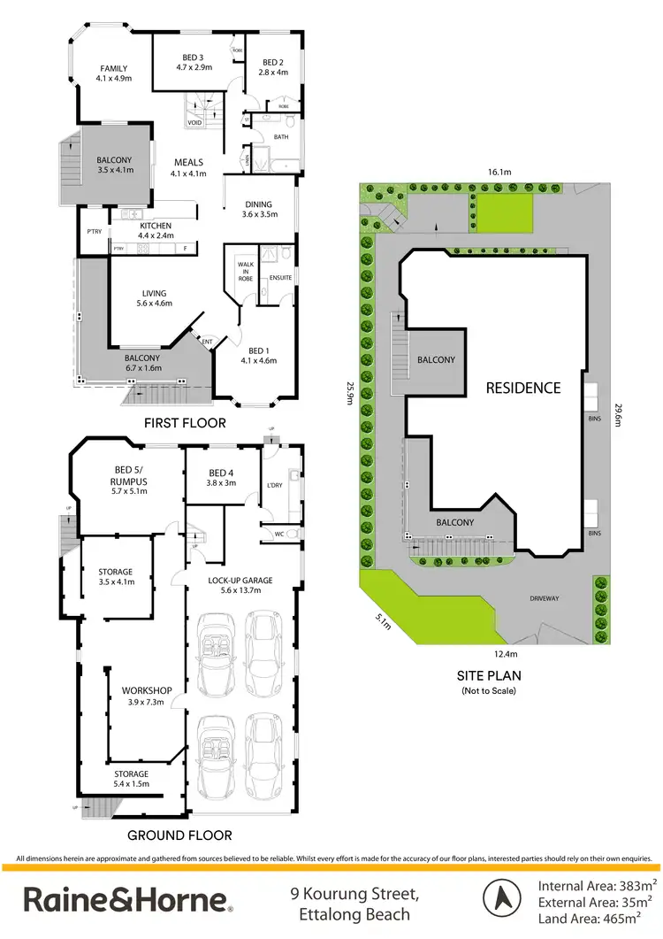 Floorplan of Homely house listing, 9 Kourung Street, Ettalong Beach NSW 2257