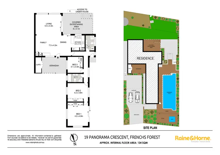 Floorplan of Homely house listing, 19 Panorama Crescent, Frenchs Forest NSW 2086