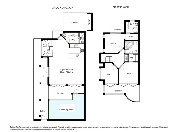 Floorplan of Homely apartment listing, 1/21 Langley Road, Port Douglas QLD 4877