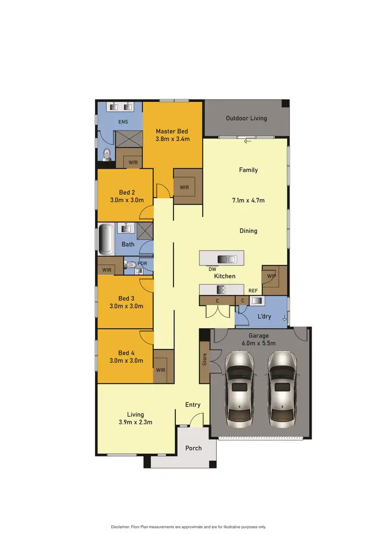 Floorplan of Homely house listing, 5 Treacle Road, Manor Lakes VIC 3024